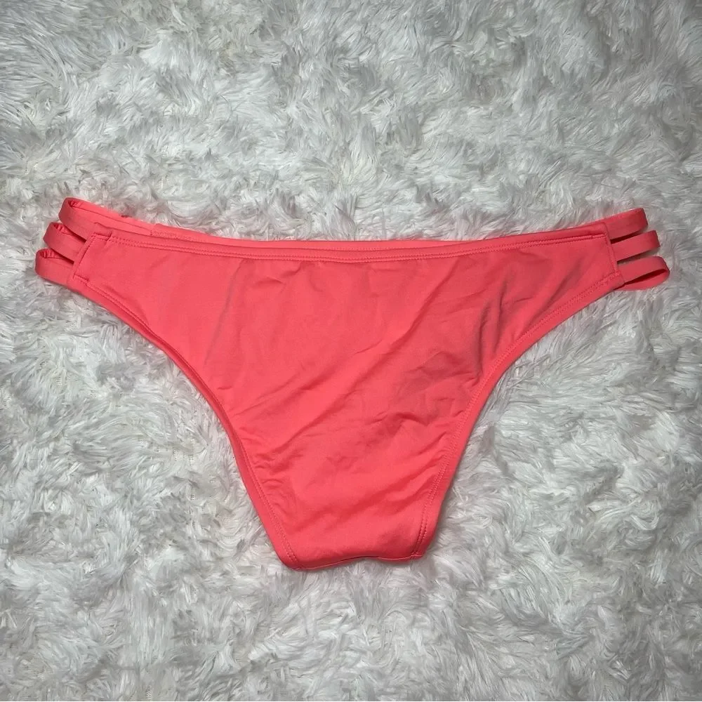 Mossimo Coral‎ Strappy Hipster Bikini Bottom XL